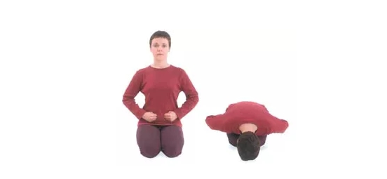 pose de joint de corps de yoga de yoga
