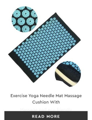 Tapis de massage de méditation de yoga